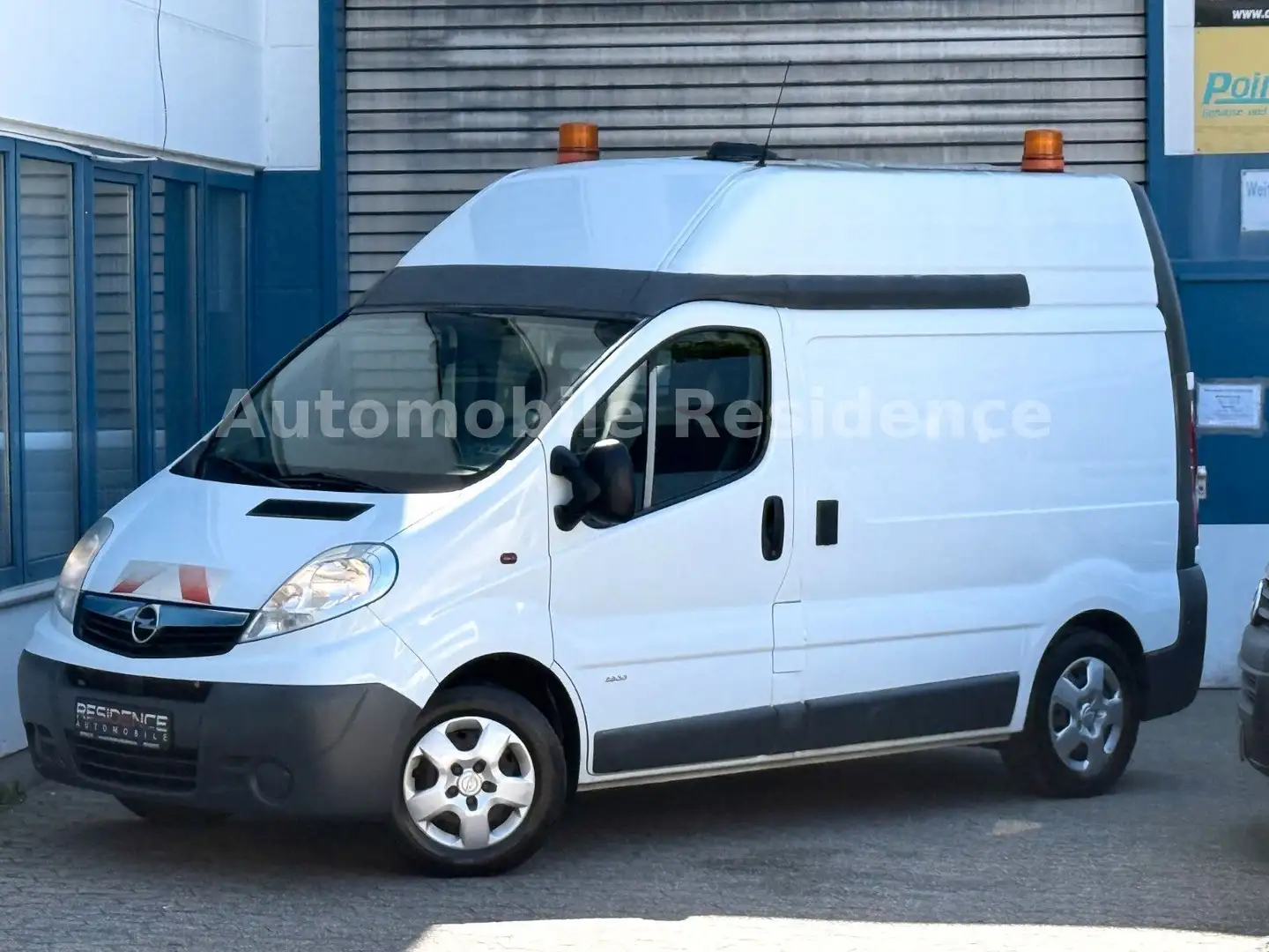 Opel Vivaro L1H2 2,9T HOCH*REGALSYSTEM*KLIMA*AHK*1HD Blanco - 1