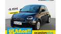 Fiat 500e 70Kw Action Noir - thumbnail 1