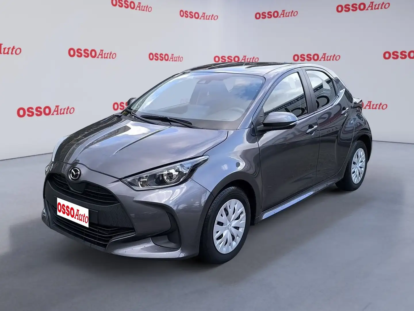 Mazda 2 1.5 FULL HYBRID PURE AUTOMATICA UNIPROPRIETARIO N Gris - 1