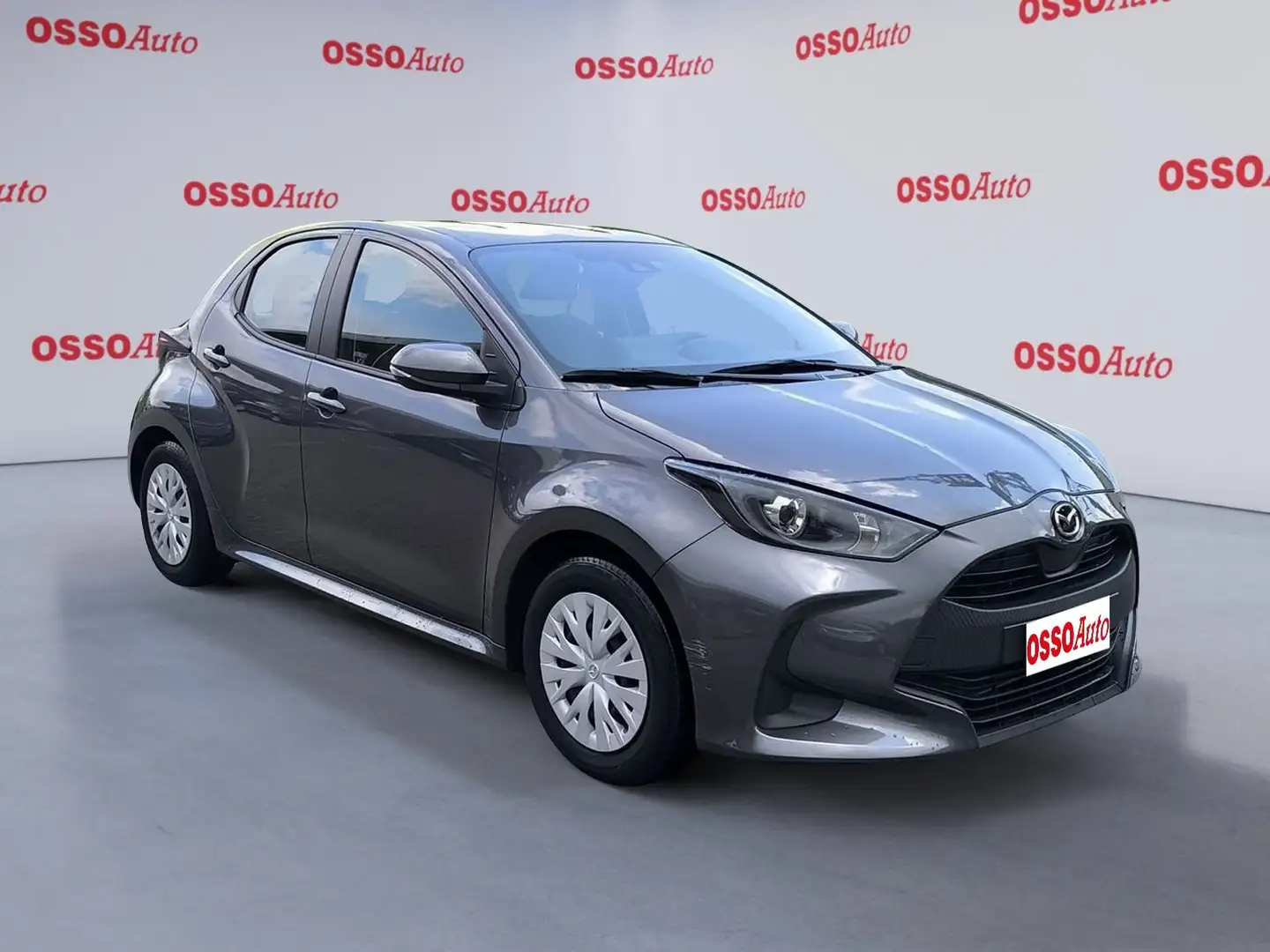 Mazda 2 1.5 FULL HYBRID PURE AUTOMATICA UNIPROPRIETARIO N Gris - 2