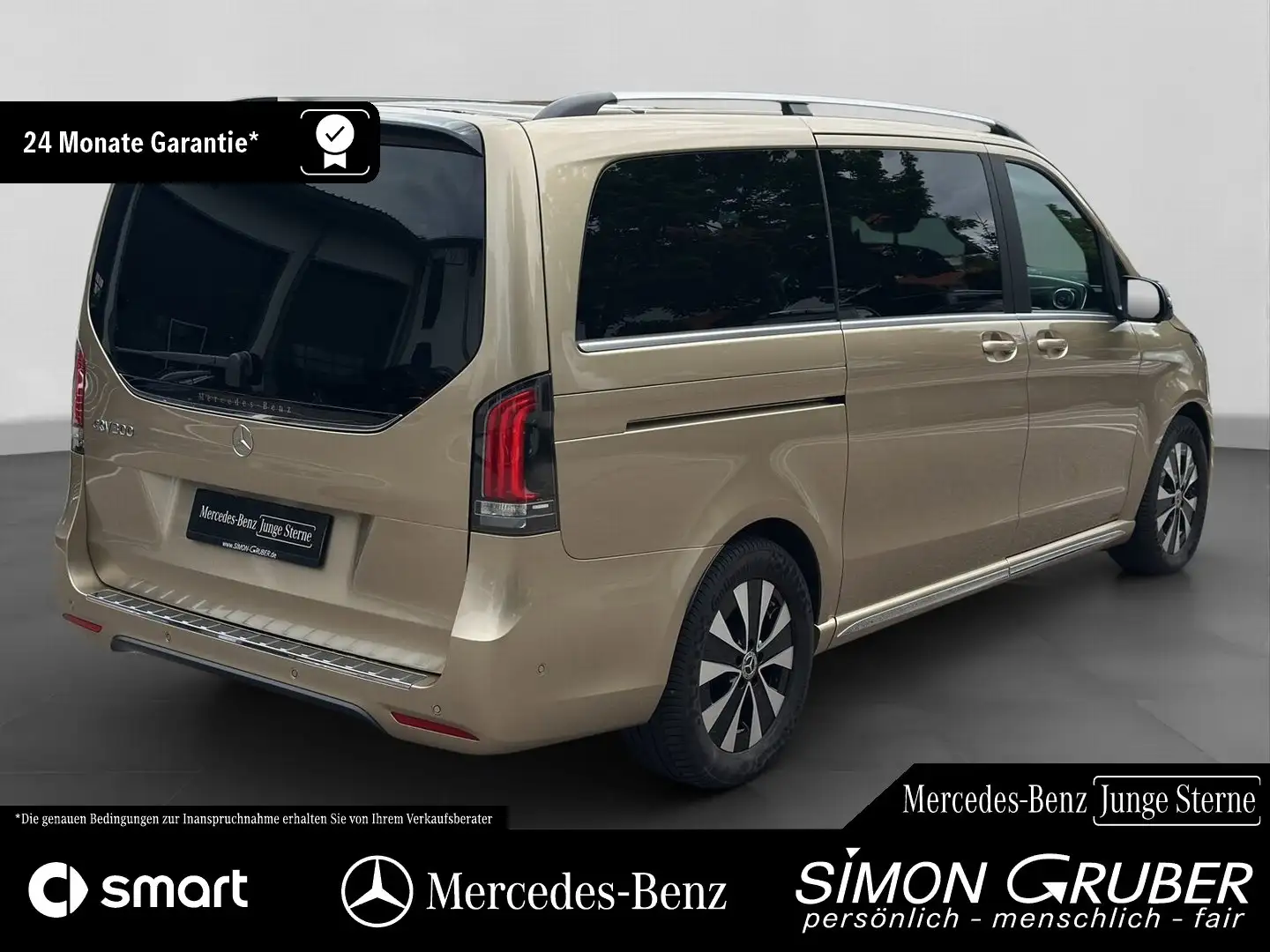 Mercedes-Benz EQV 300 AVANTGARDE Lang Pano 6 Sitze facelift Gold - 2