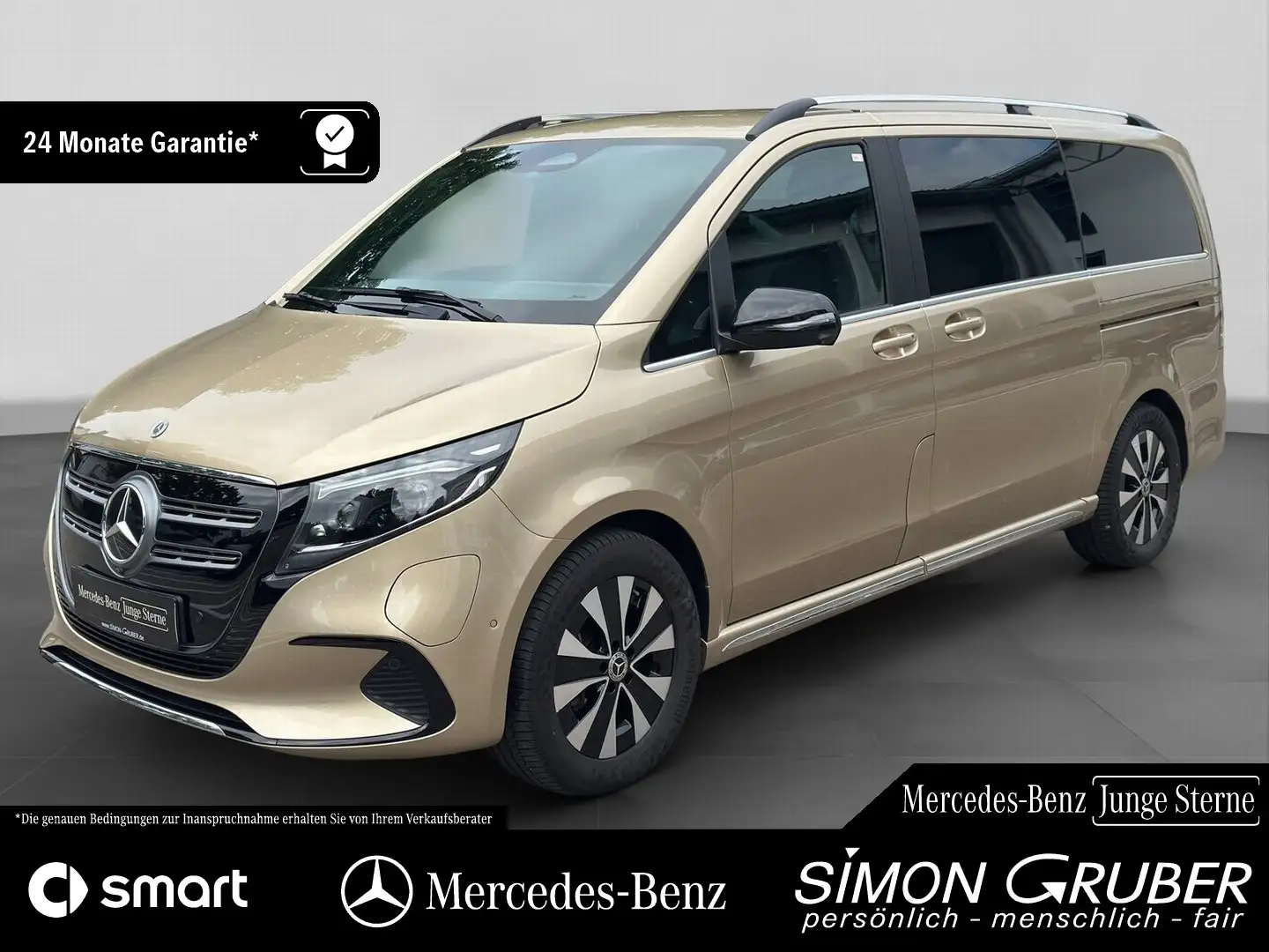 Mercedes-Benz EQV 300 AVANTGARDE Lang Pano 6 Sitze facelift Gold - 1