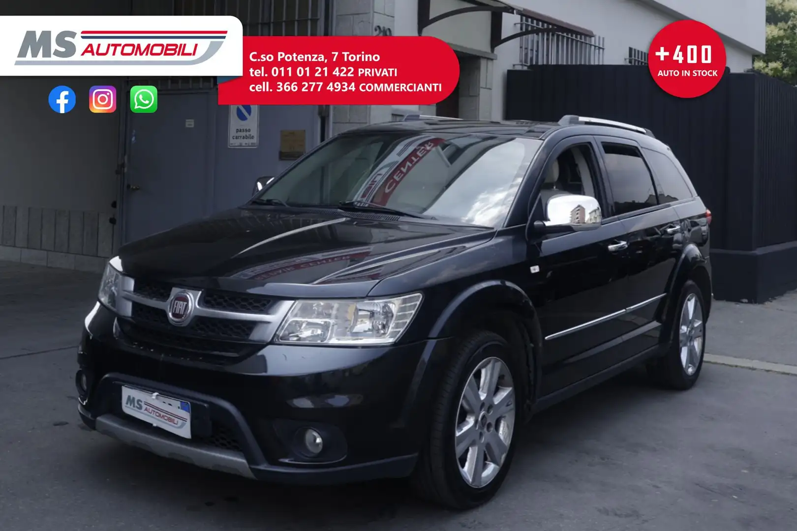 Fiat Freemont FIAT Freemont 2.0 Mjt 170 CV 4x4 aut. Lounge Unic Nero - 1