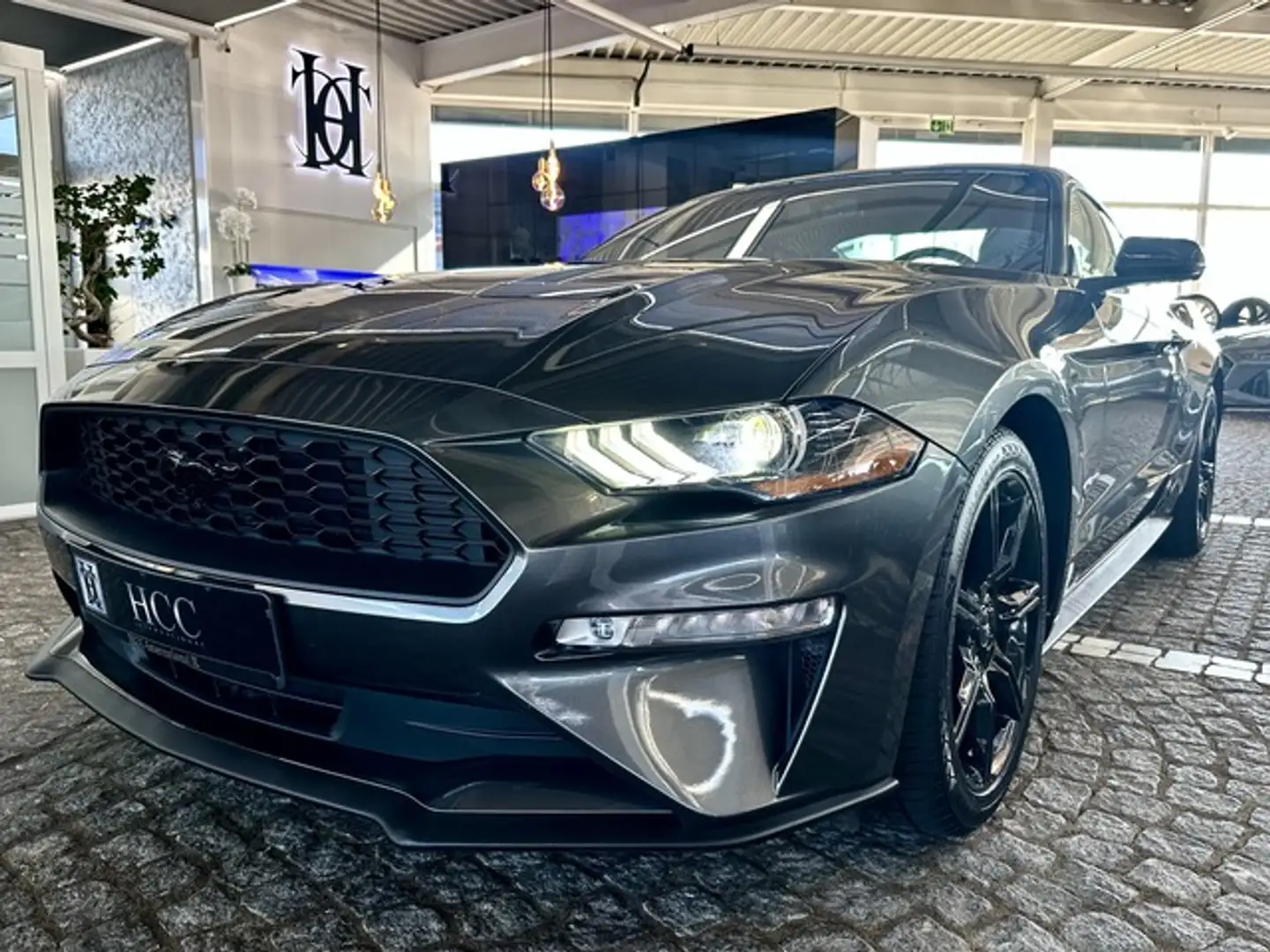 Ford Mustang 2,3 EB Autom. 55 Years 1.Hd + Scheckheft Grijs - 2