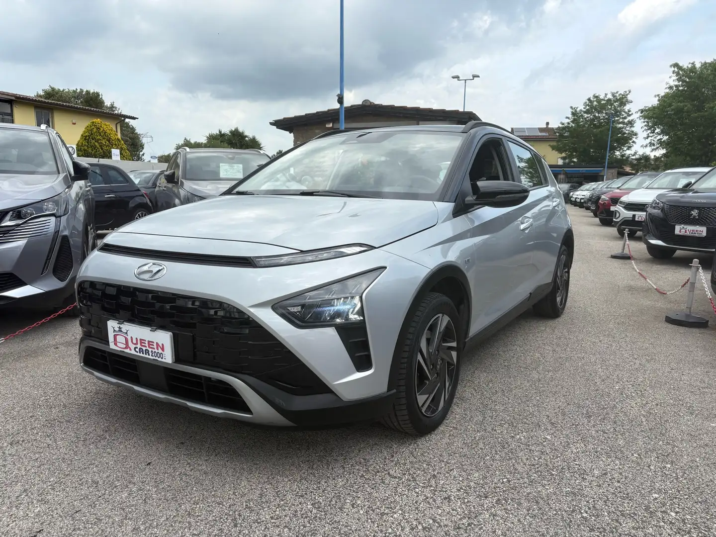 Hyundai BAYON 1.0 t-gdi 48V Xline Led- Radio App - PREZZO REALE Argintiu - 1