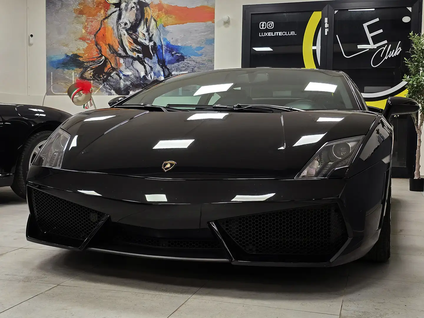 Lamborghini Gallardo COUPE 5.2 LP 560-4 E-GEAR_ALCANTARA_LIFT_SERVICE!! Schwarz - 1