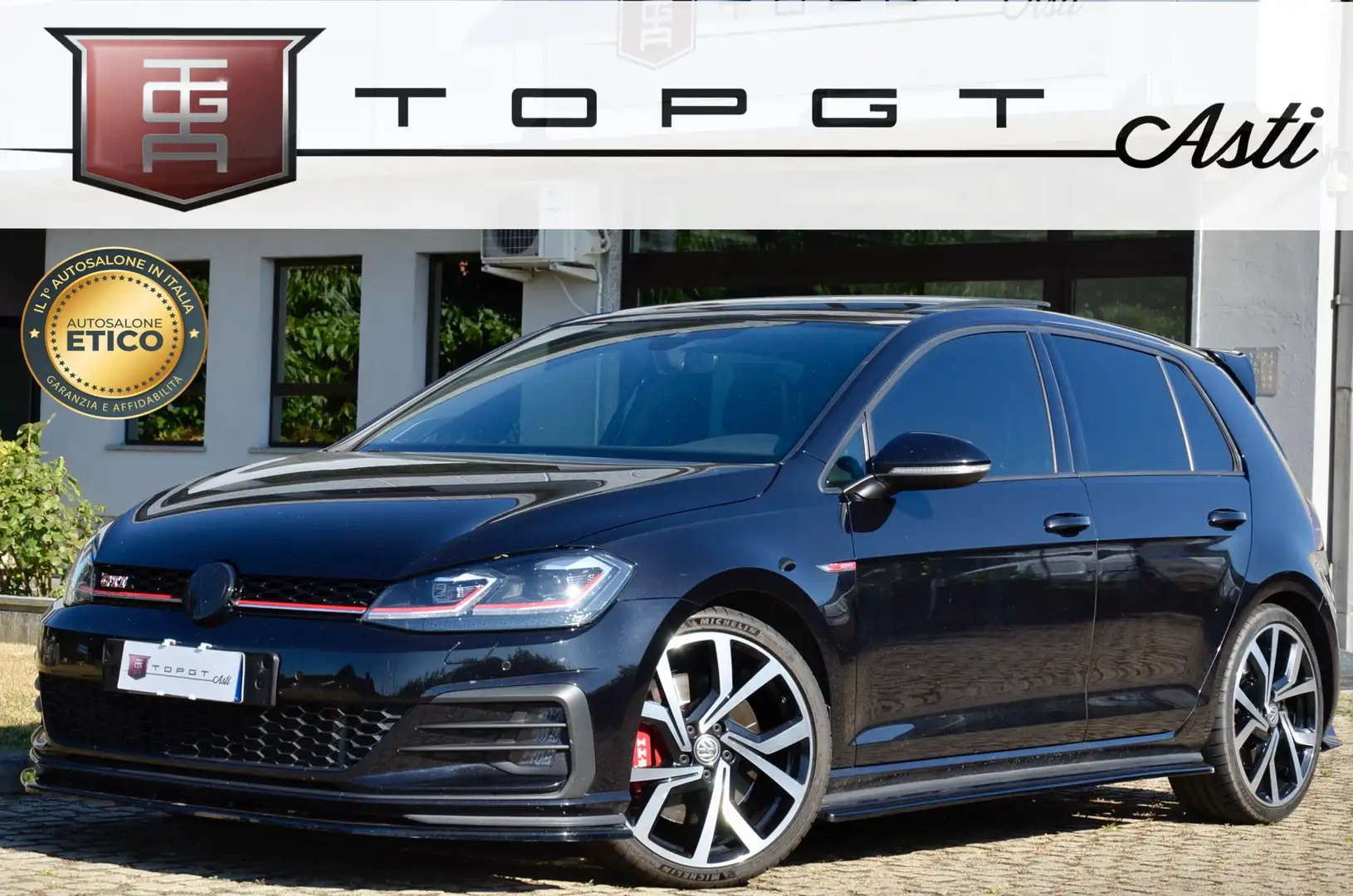 Volkswagen Golf GTI 5p 2.0 tsi GTI Performance 245cv dsg STAGE 1 TETTO Nero - 1