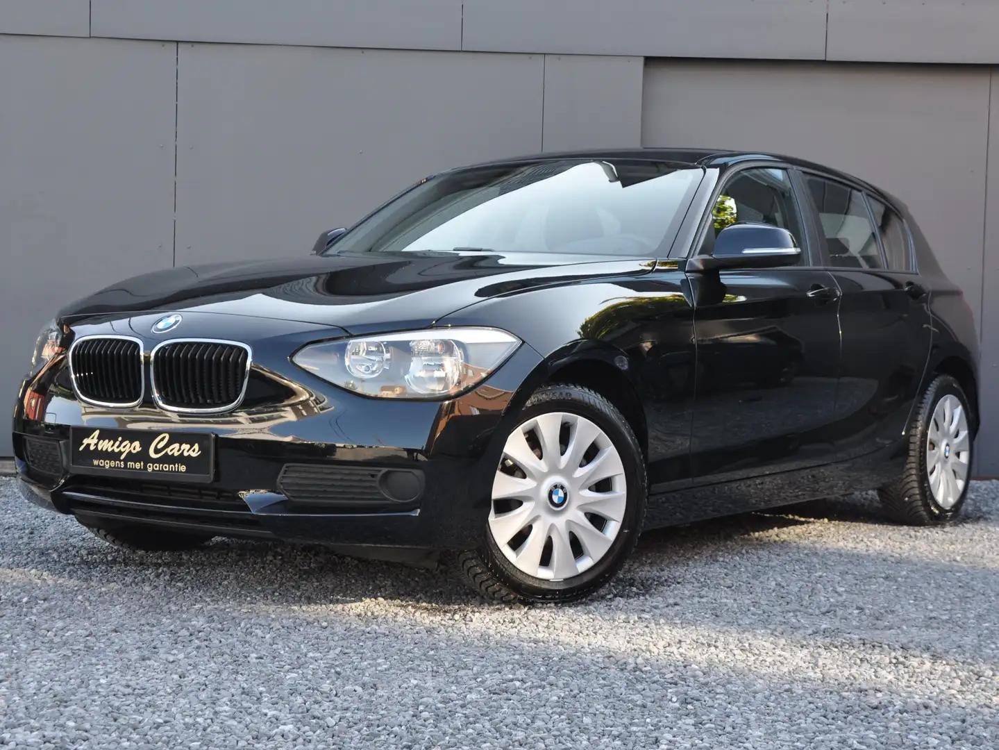 BMW 116 BLUETOOTH - PDC Zwart - 1