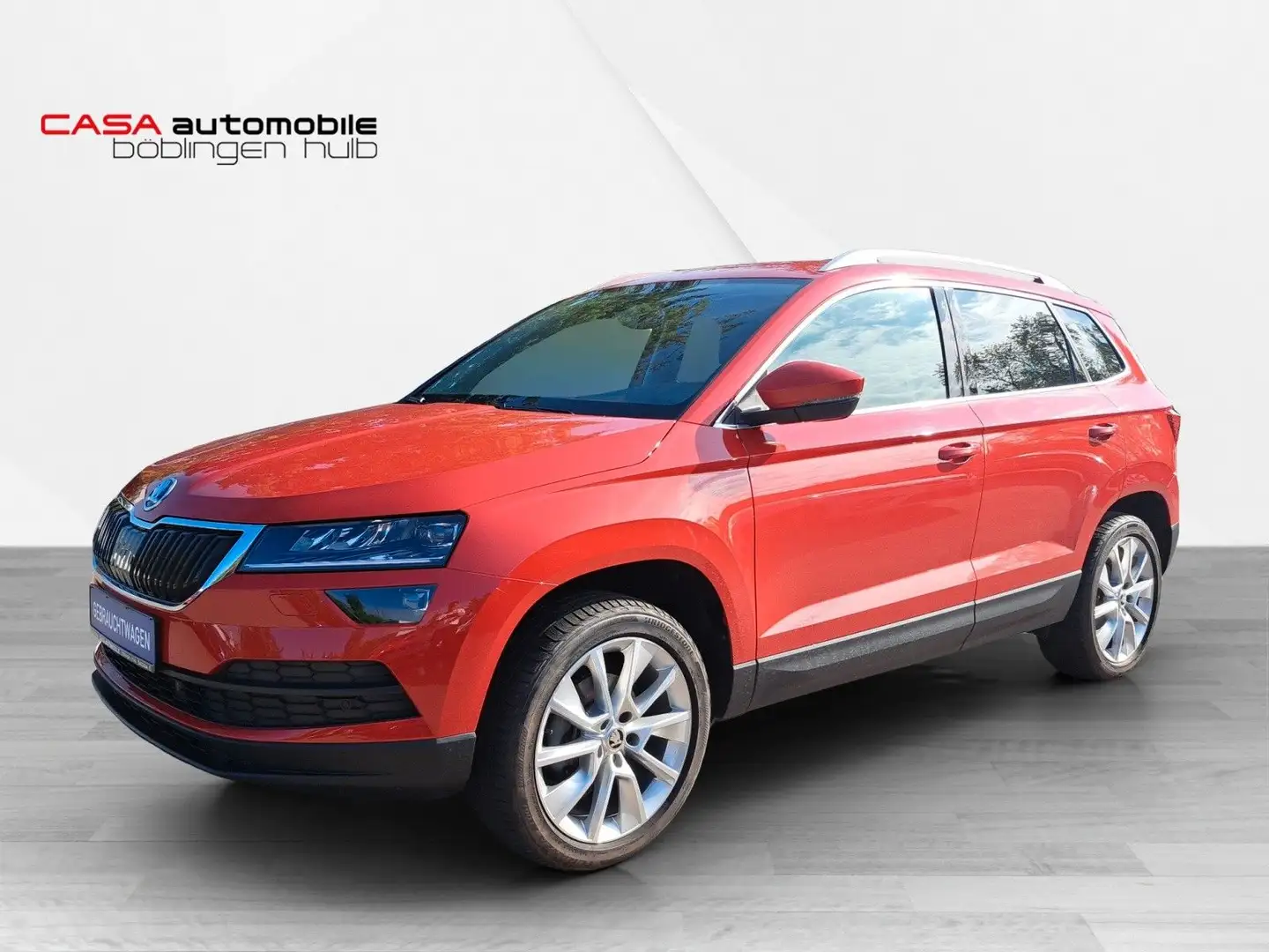 Skoda Karoq Style 1.5 TSI DSG AHK Navi ACC LED Kamera Rot - 1