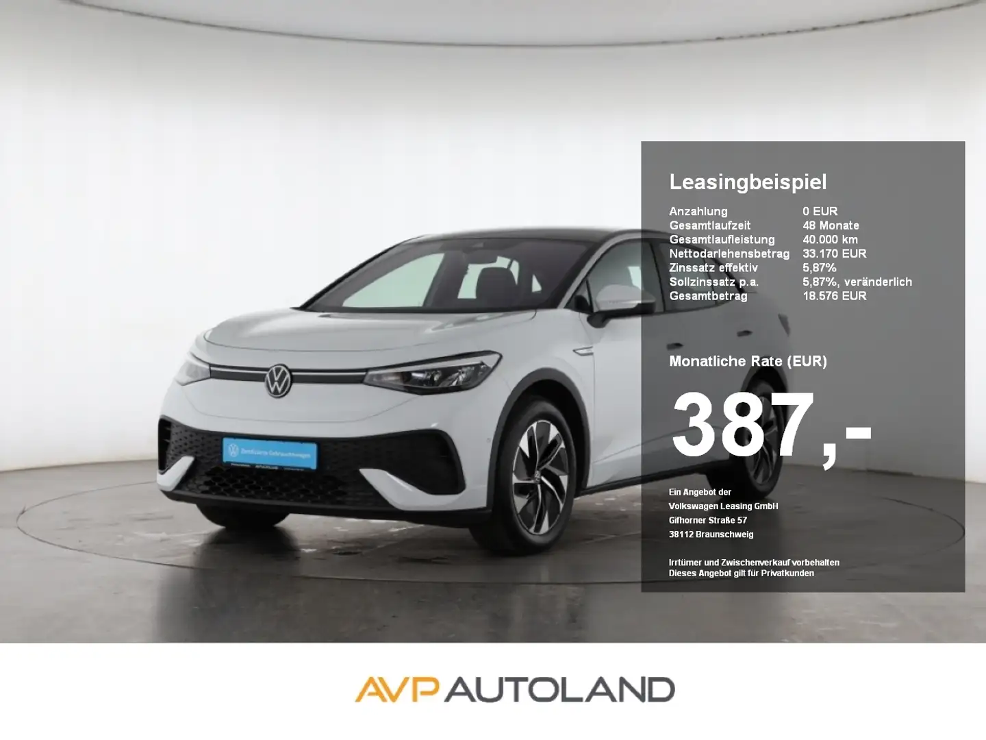 Volkswagen ID.5 Pro Performance | NAVI | AHK | LED | Blanc - 1