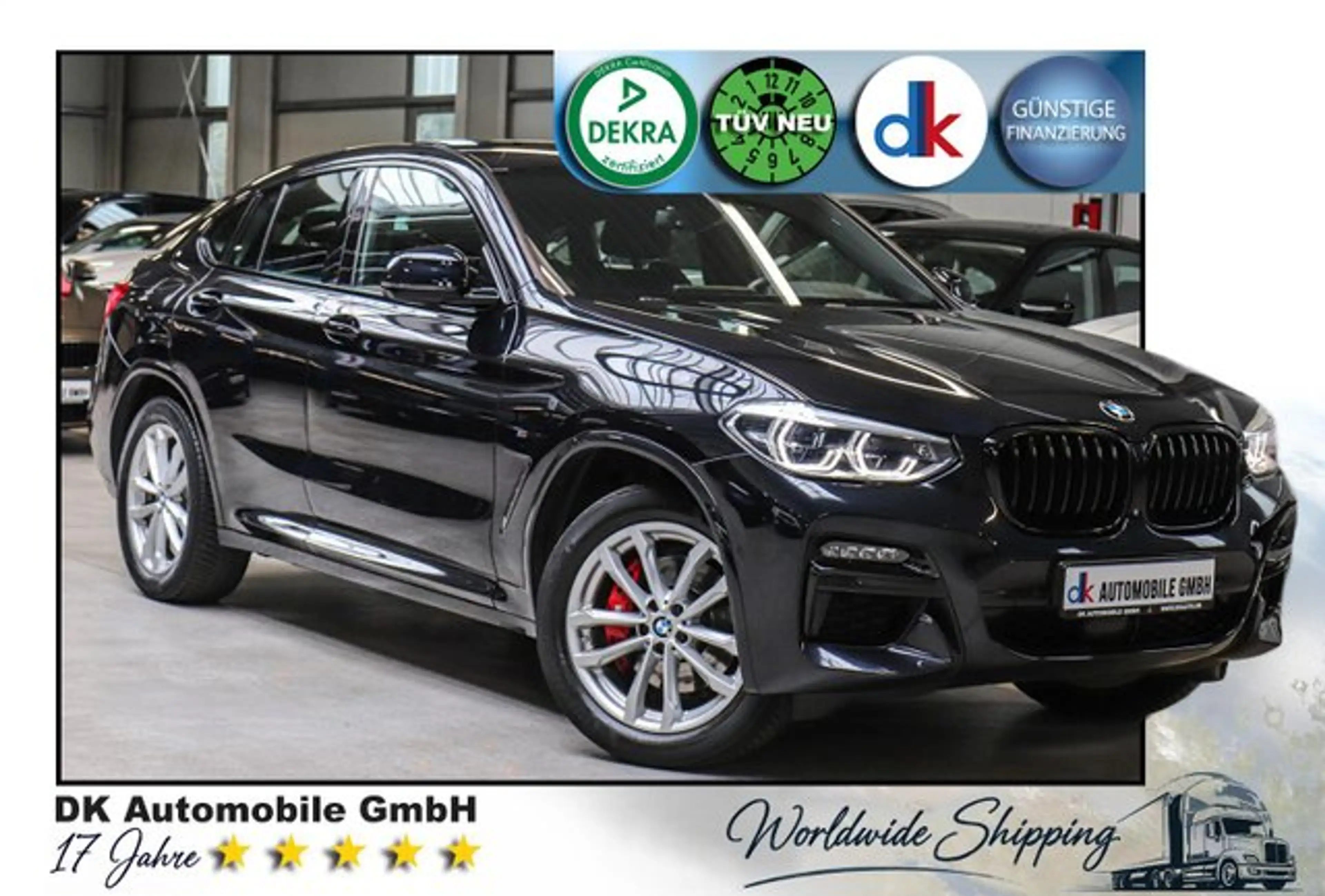 BMW X4 M40d Sport-Aut/HARMAN/KAMERA360/AHK/STANDHEIZUNG/