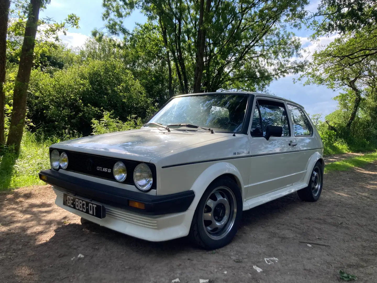 Volkswagen Golf GTI 16 S Oettinger Blanc - 1