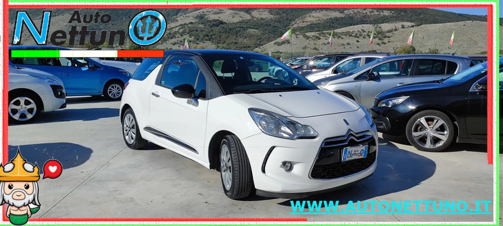 DS Automobiles DS 3 DS 3 BlueHDi 75 So Chic Blanc - 1