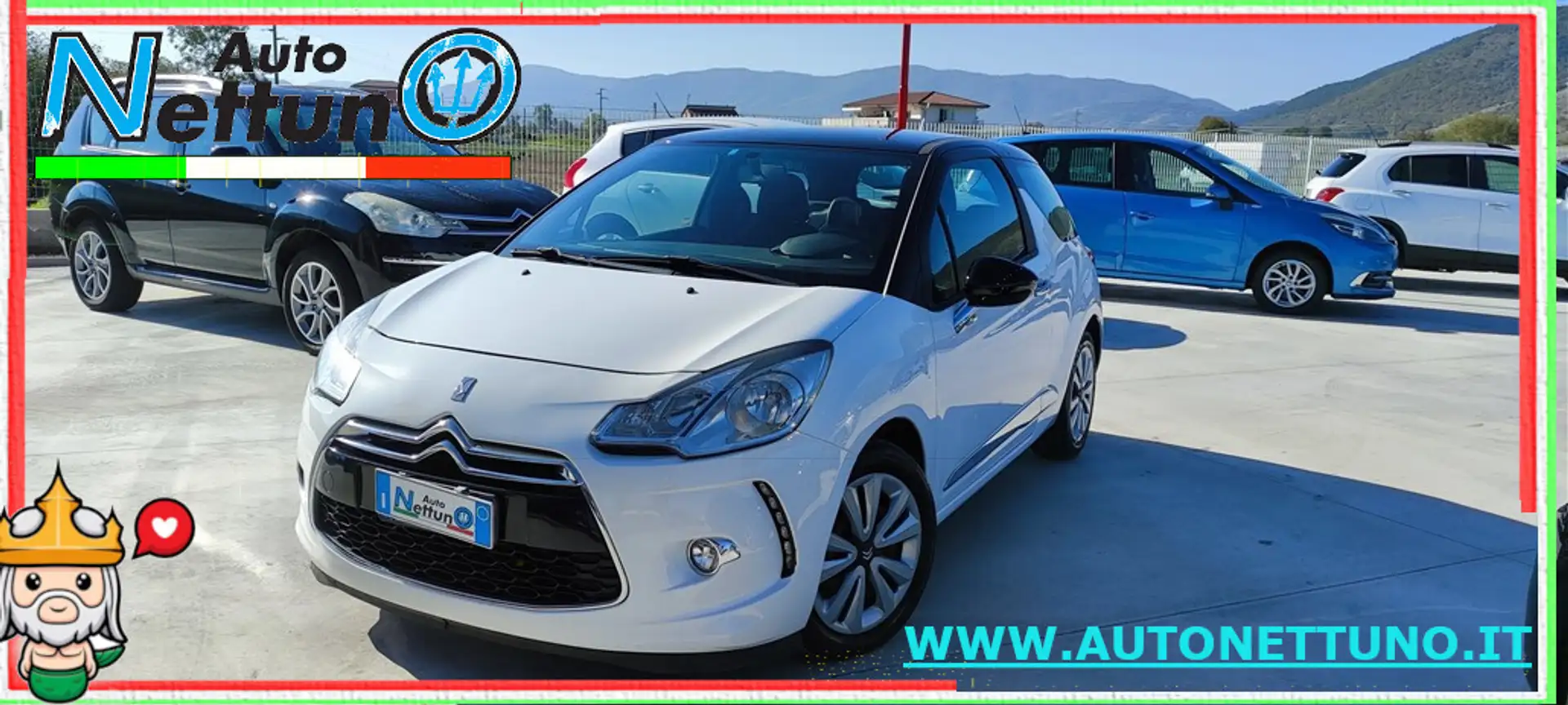 DS Automobiles DS 3 DS 3 BlueHDi 75 So Chic Blanc - 2