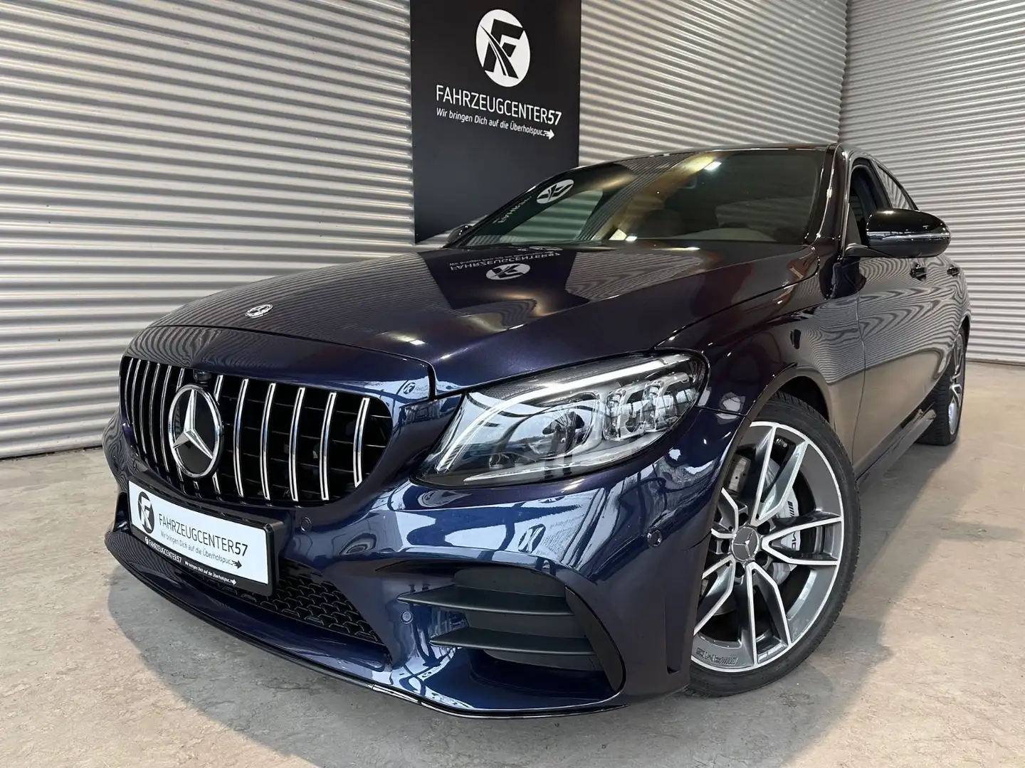 Mercedes-Benz C 43 AMG C43 AMG 4MATIC/BURMESTER/PANO/LED/360°/CARPLAY Azul - 1