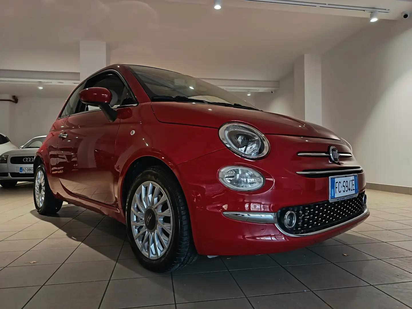 Fiat 500 1.3 mjt 16v Lounge 95cv E5+ Rouge - 1