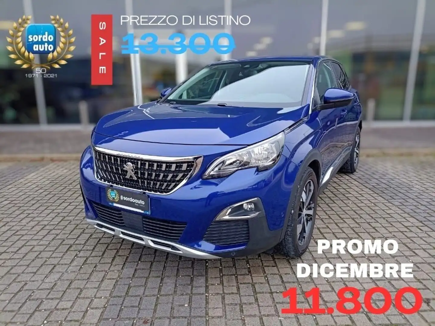 Peugeot 3008 PureTech Turbo 130 Allure Bleu - 1