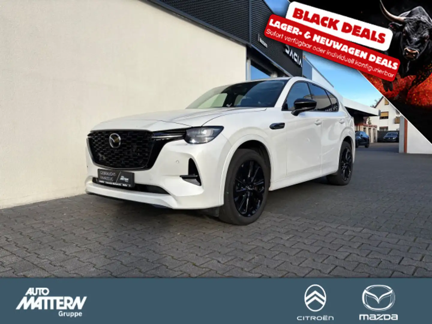 Mazda CX-60 ACC|Kamera|NAVI|LED|Pano|SHZ|CarPlay|USB Blanc - 1