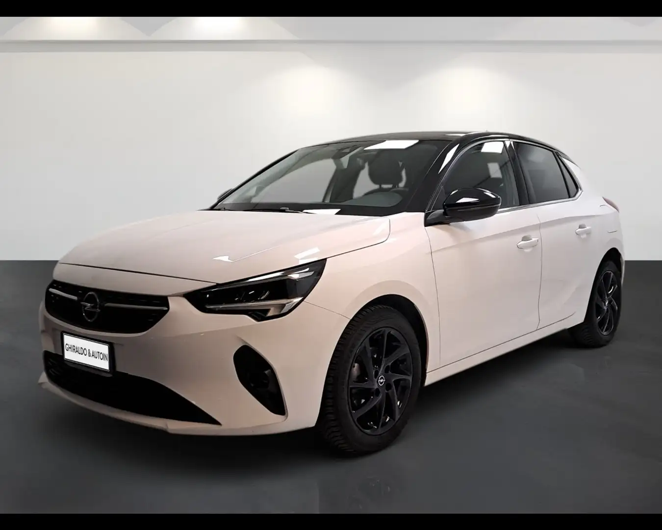 Opel Corsa VI 1.2 Elegance s&s 75cv Bianco - 1