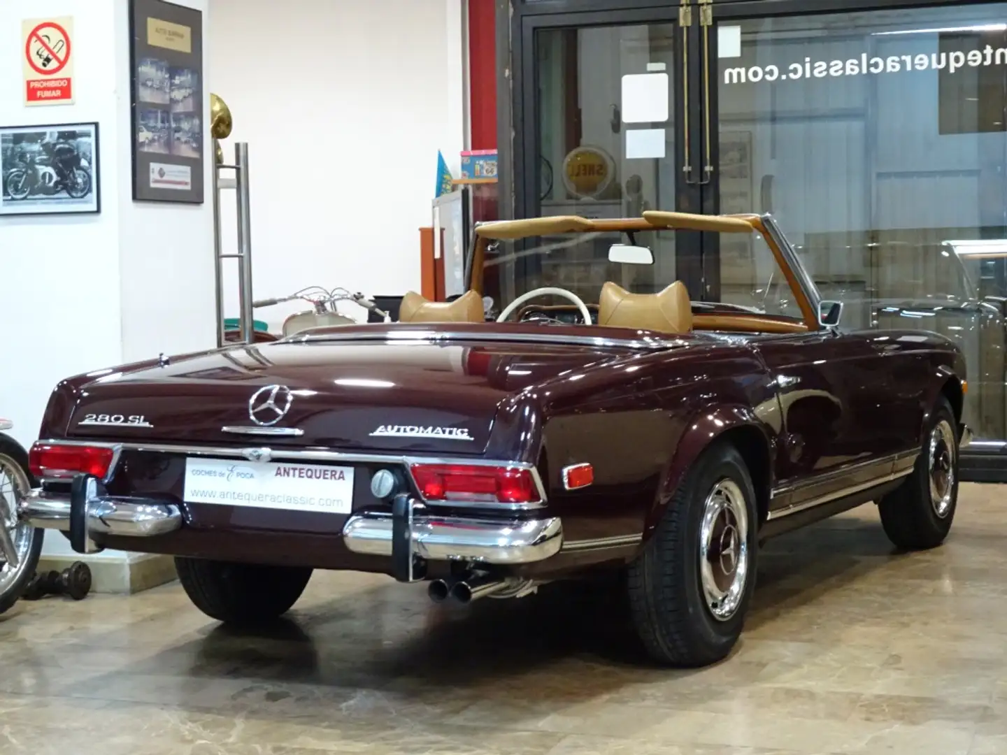 Mercedes-Benz SL 280 () Descapotable Automático de 2 Puertas Marrón - 2