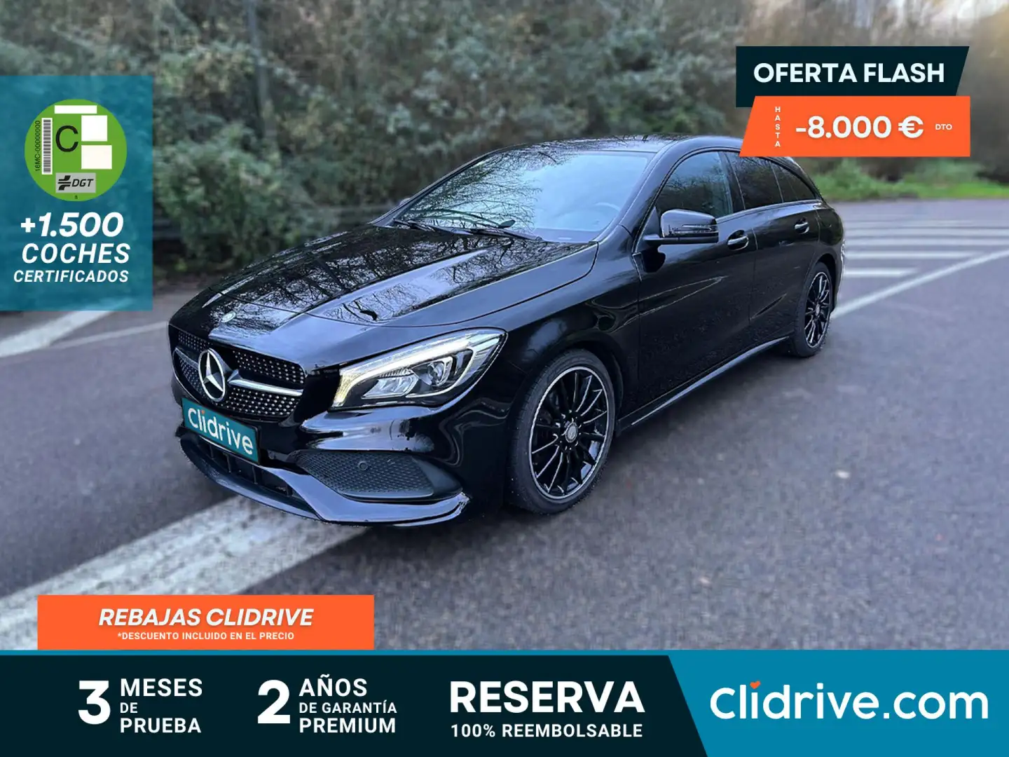 Mercedes-Benz CLA 200 Shooting Brake 200d 7G-DCT Negro - 1