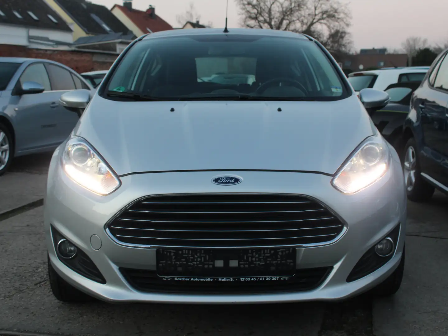 Ford Fiesta Trend*Allwetter*Klima*14TKM* Argent - 2
