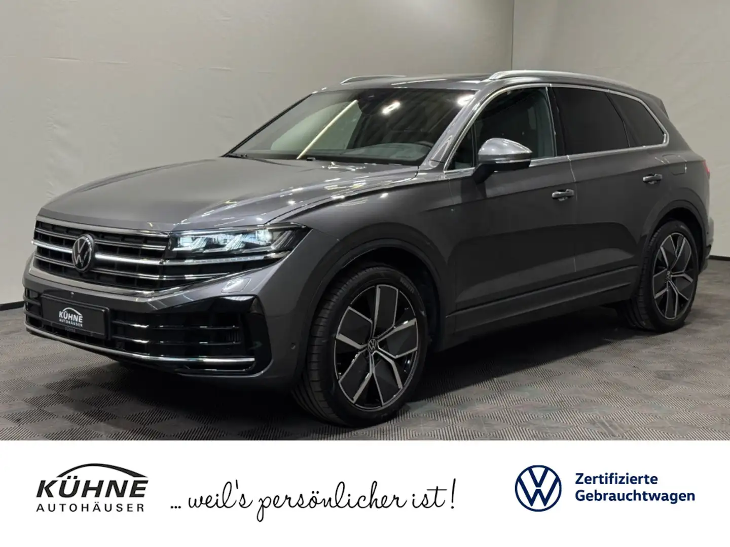 Volkswagen Touareg Elegance V6 eHybrid | IQ.LIGHT PANO 360° Grau - 1