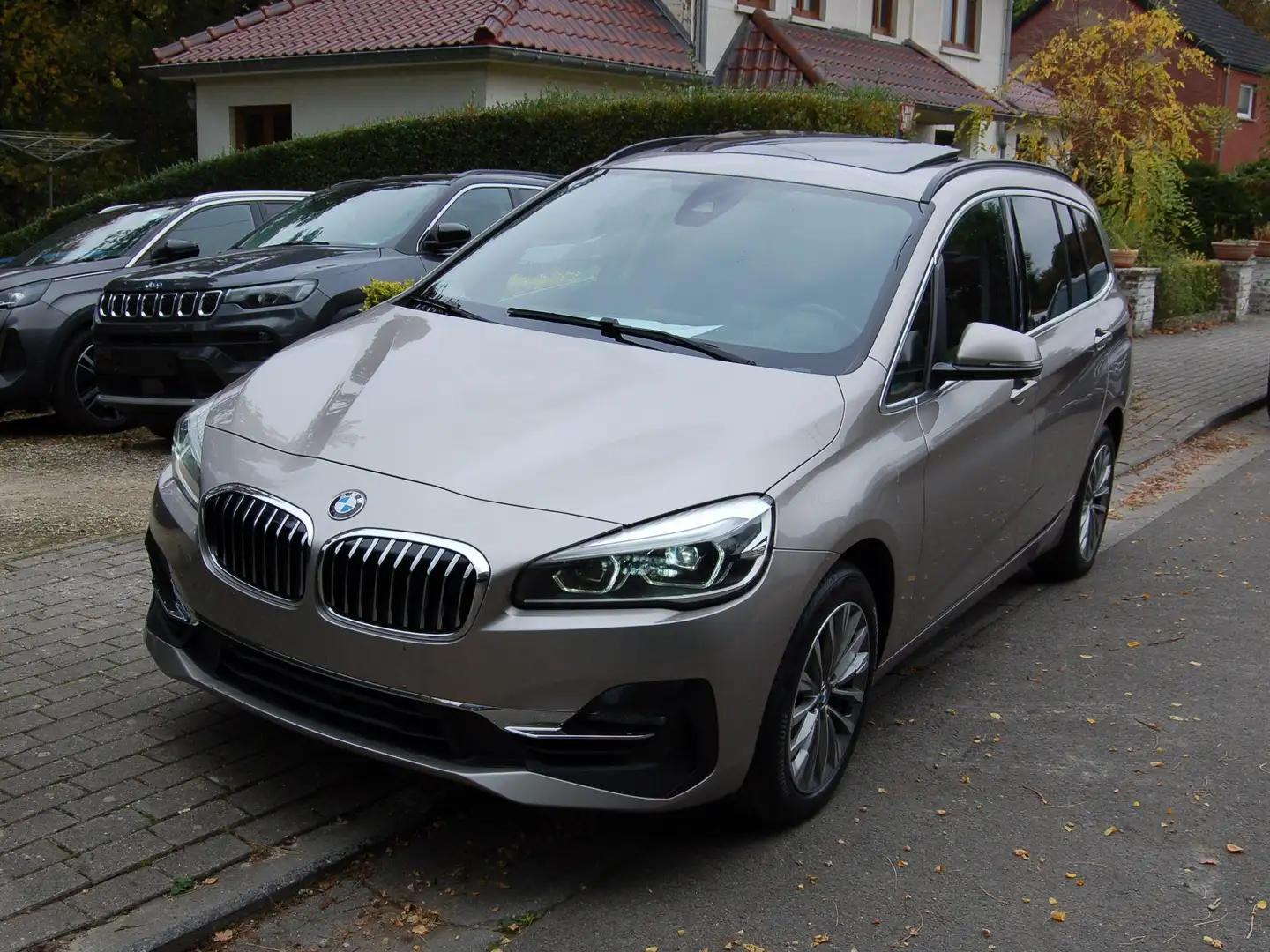 BMW 216 Gran Tourer 216i OPF (EU6AP) 7PL CUIR TOIT LED JA Beige - 2