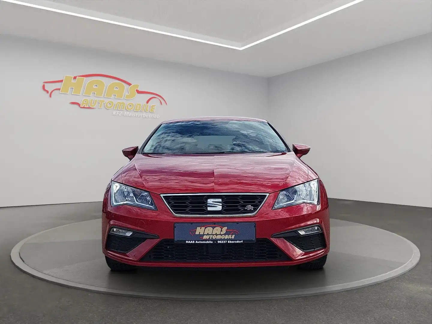 SEAT Leon 1.5 TSI 96kW FR *Tempomat*1.Hand*AHK* Rouge - 2