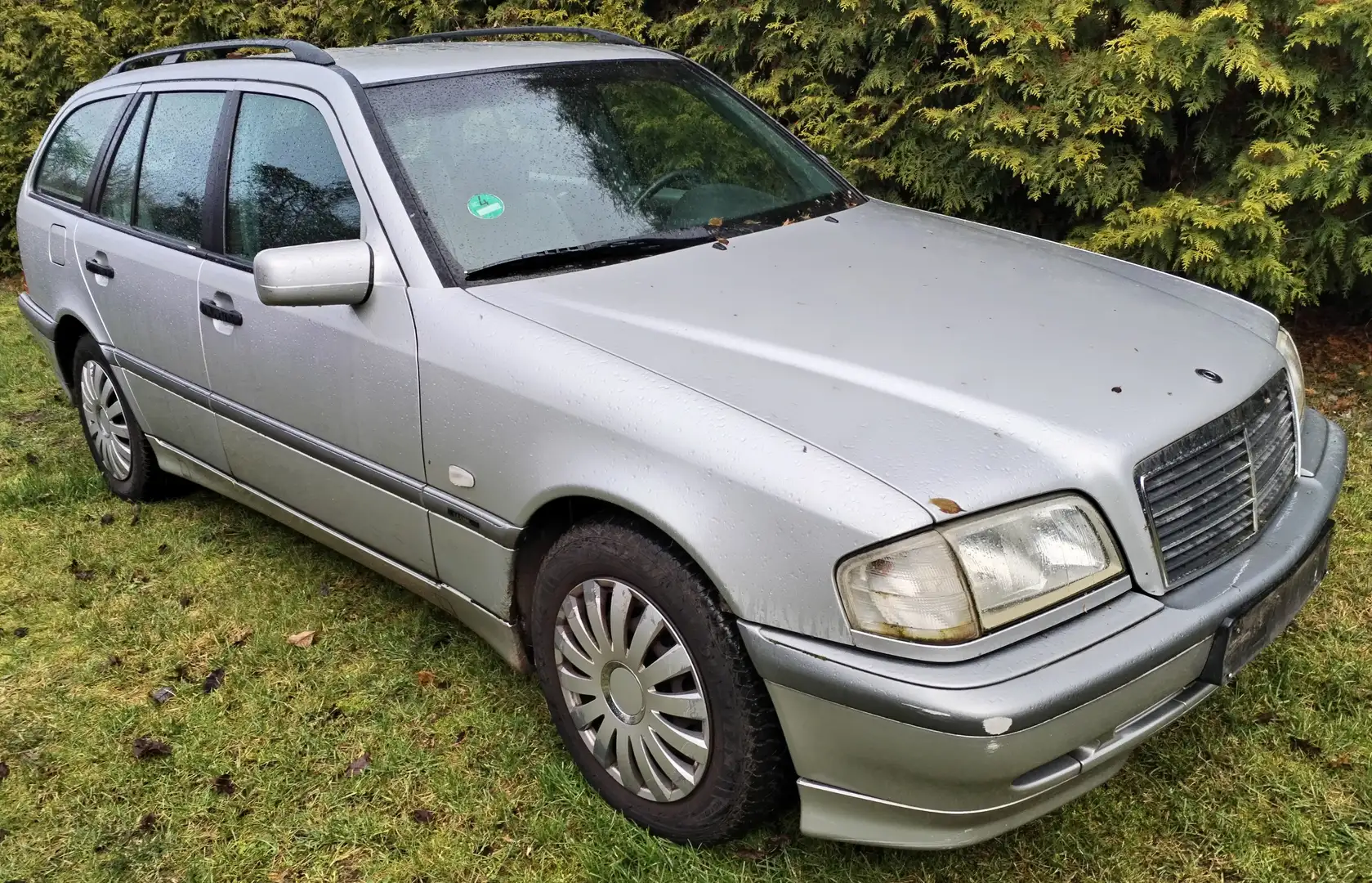 Mercedes-Benz C 200 C-Klasse T /Automatik/ESP/Tempomat/ Plateado - 1