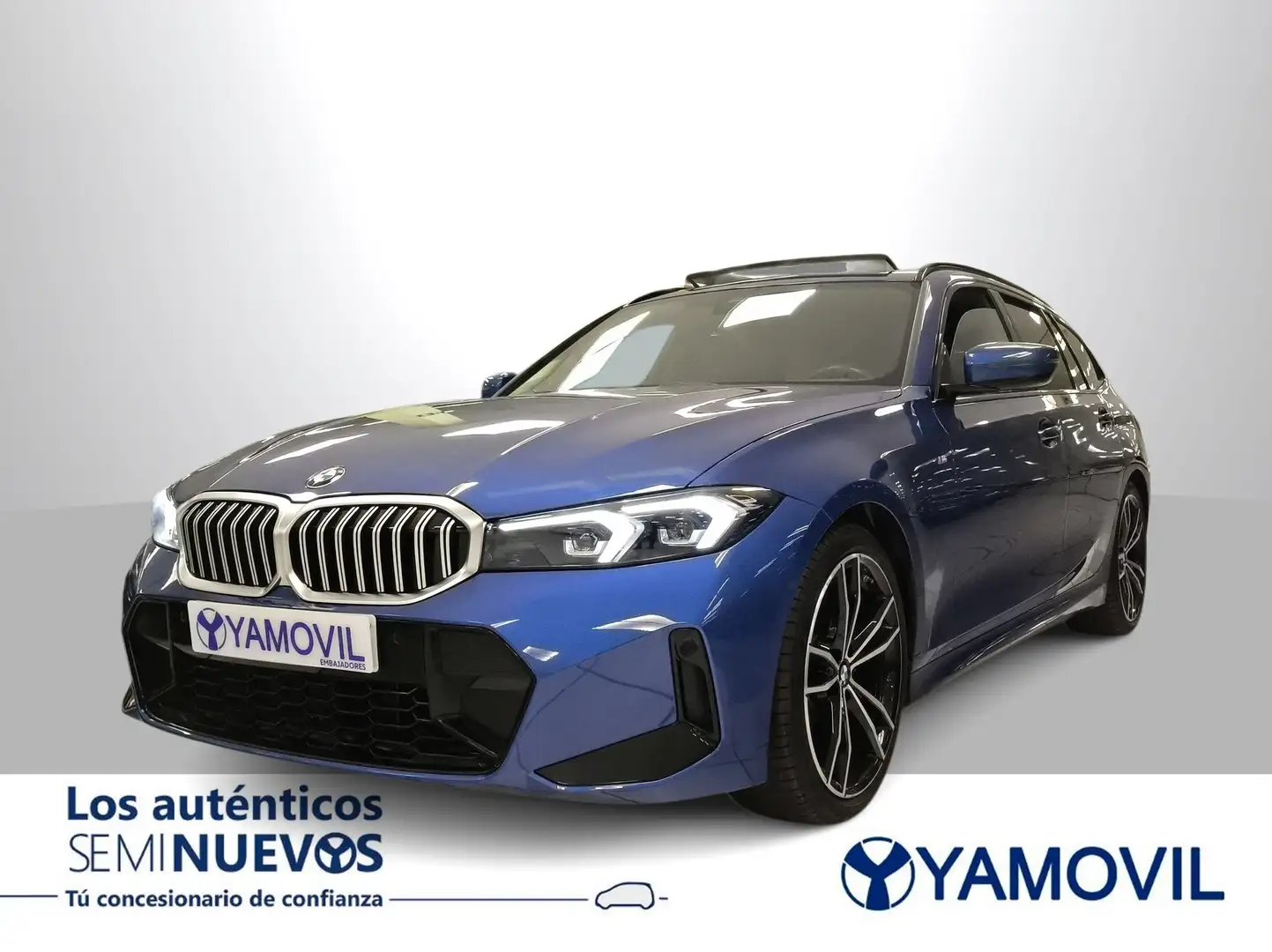 BMW 318 318dA Touring Azul - 1