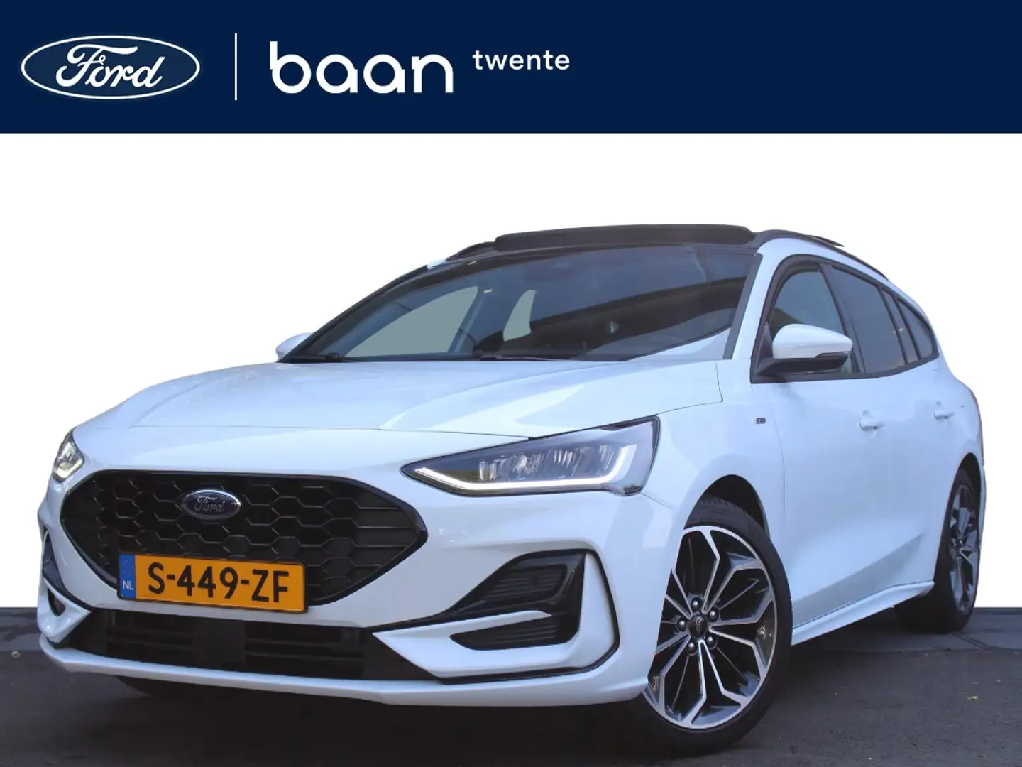 Ford Focus Wagon 1.0 Turbo Hybride ST Line X | PANO DAK | Win Wit - 1
