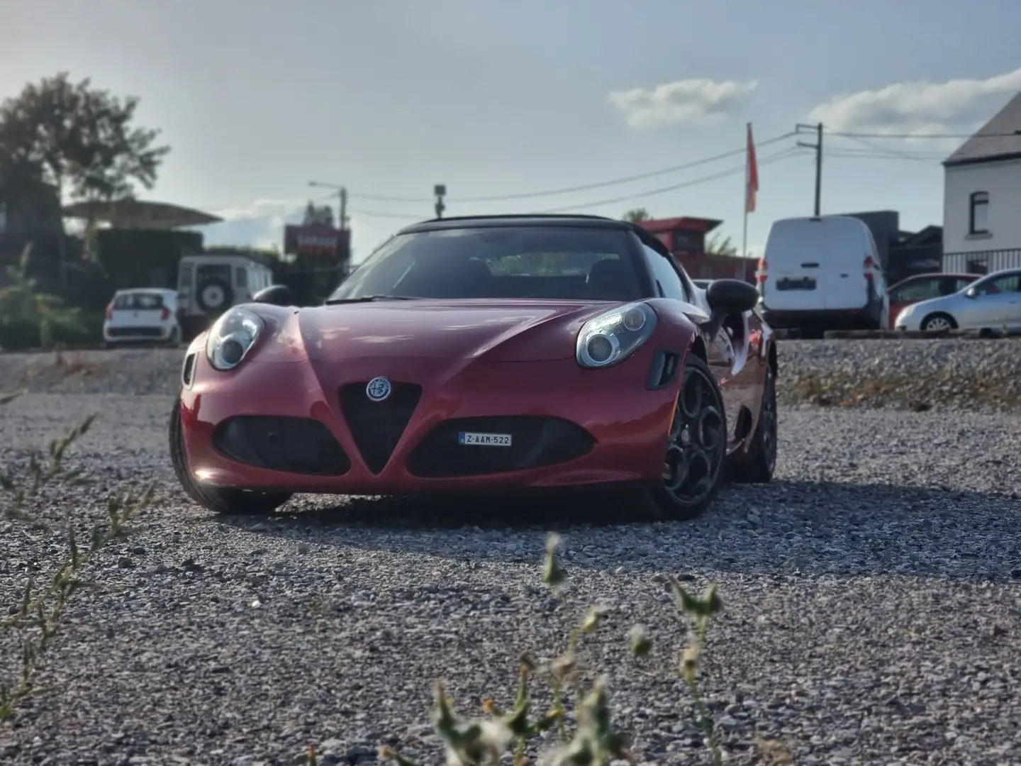 Alfa Romeo 4C 1.7 TBi  * DIRECTION ASSISTER * CERAMIQUE * 5600KM Kırmızı - 2