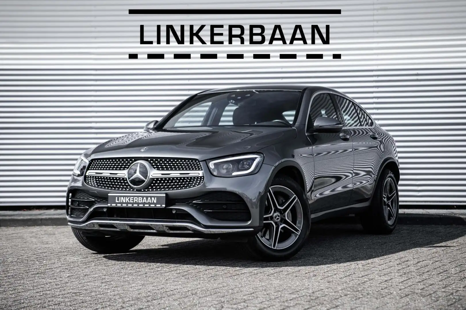 Mercedes-Benz GLC 200 Coupé | AMG | Facelift | Leder | Trekhaak | NL Aut Gris - 1