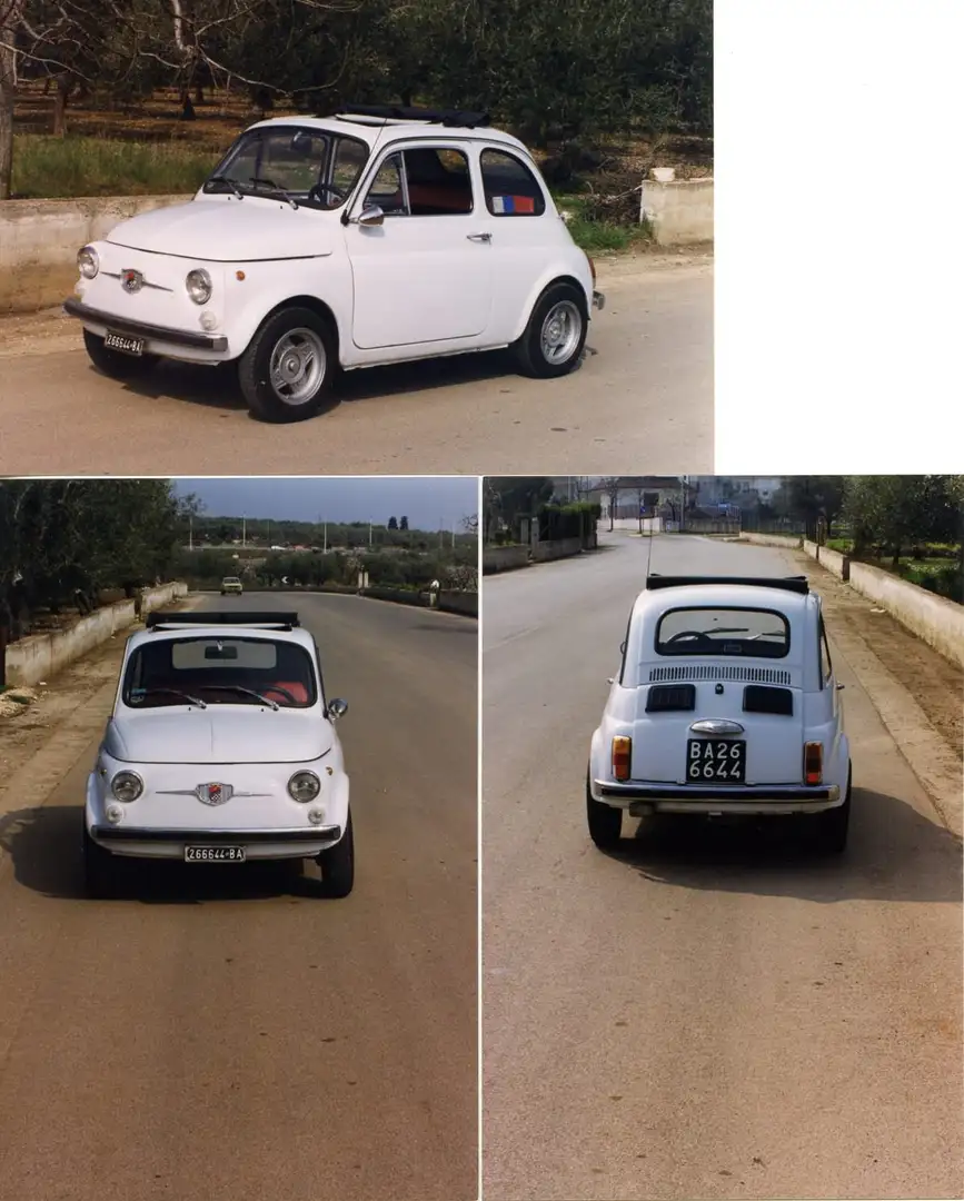 Fiat 500 500 Giannini TVL Bianco - 2