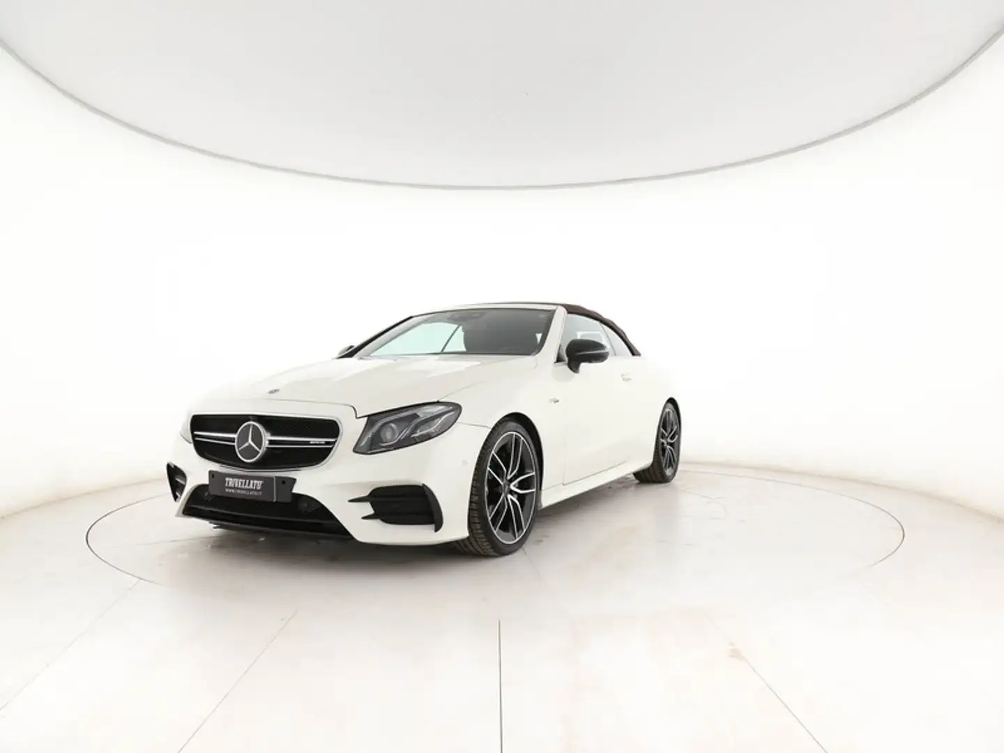 Mercedes-Benz E 53 AMG e cabrio 53 amg eq-boost 4matic + auto White - 1