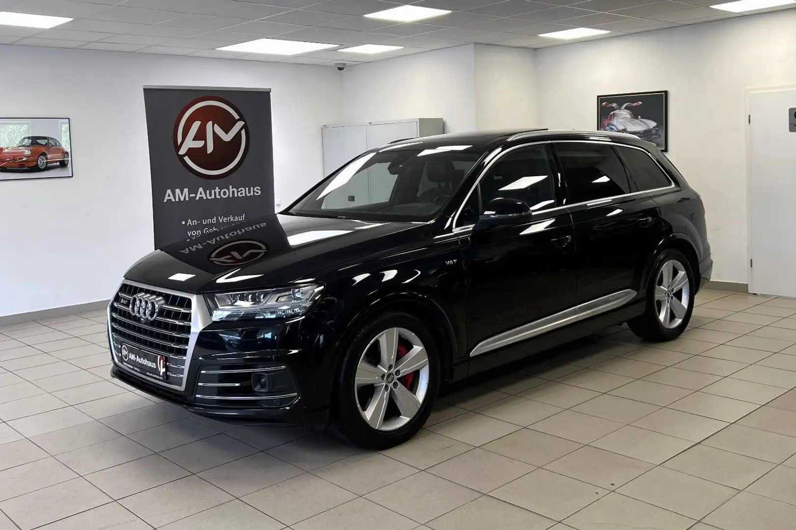 Audi SQ7 4.0TDI *PanSD*AHK*ACC*Fond-DVD*B&O*StdHzg* Schwarz - 2