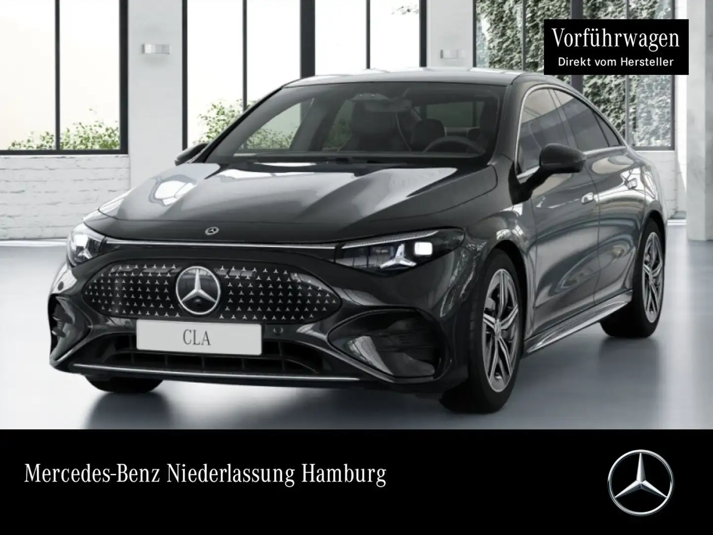 Mercedes-Benz CLA 350 Cp. 4M AMG Pano Multibeam Distr. AHK PTS Noir - 1