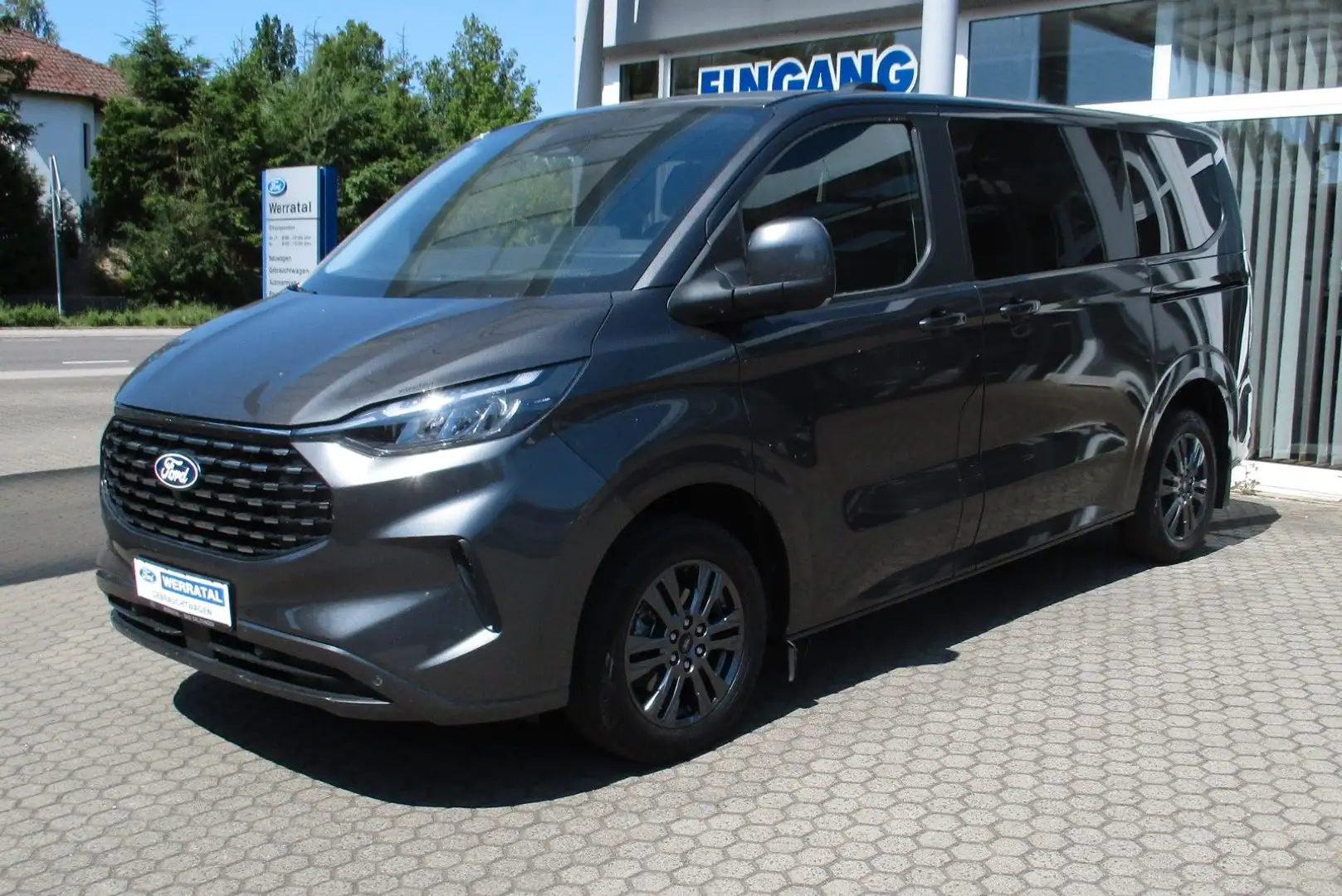 Ford Tourneo Custom Bus 320 L1 Titanium/Standhzg/AHK Grau - 1