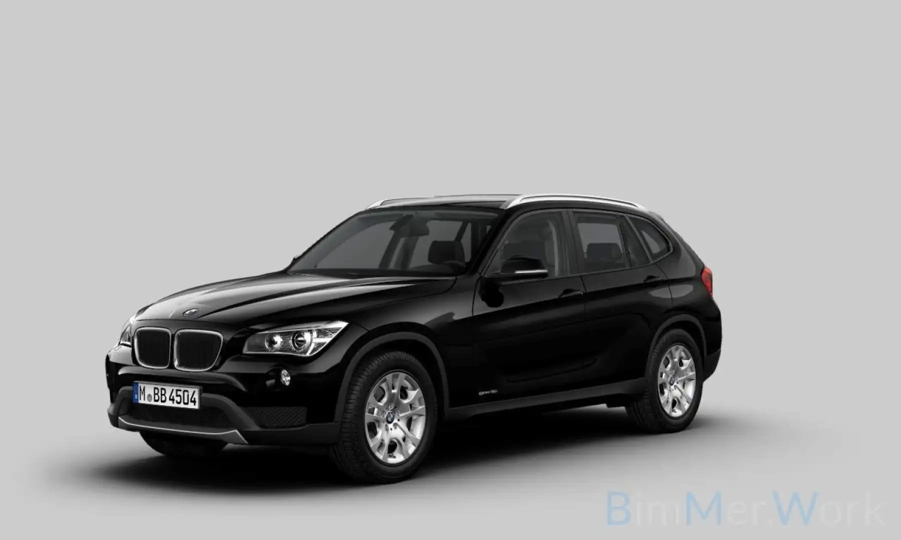 BMW X1 sDrive18i PDC Xenon NaviBusiness KlimaAut LM Schwarz - 1