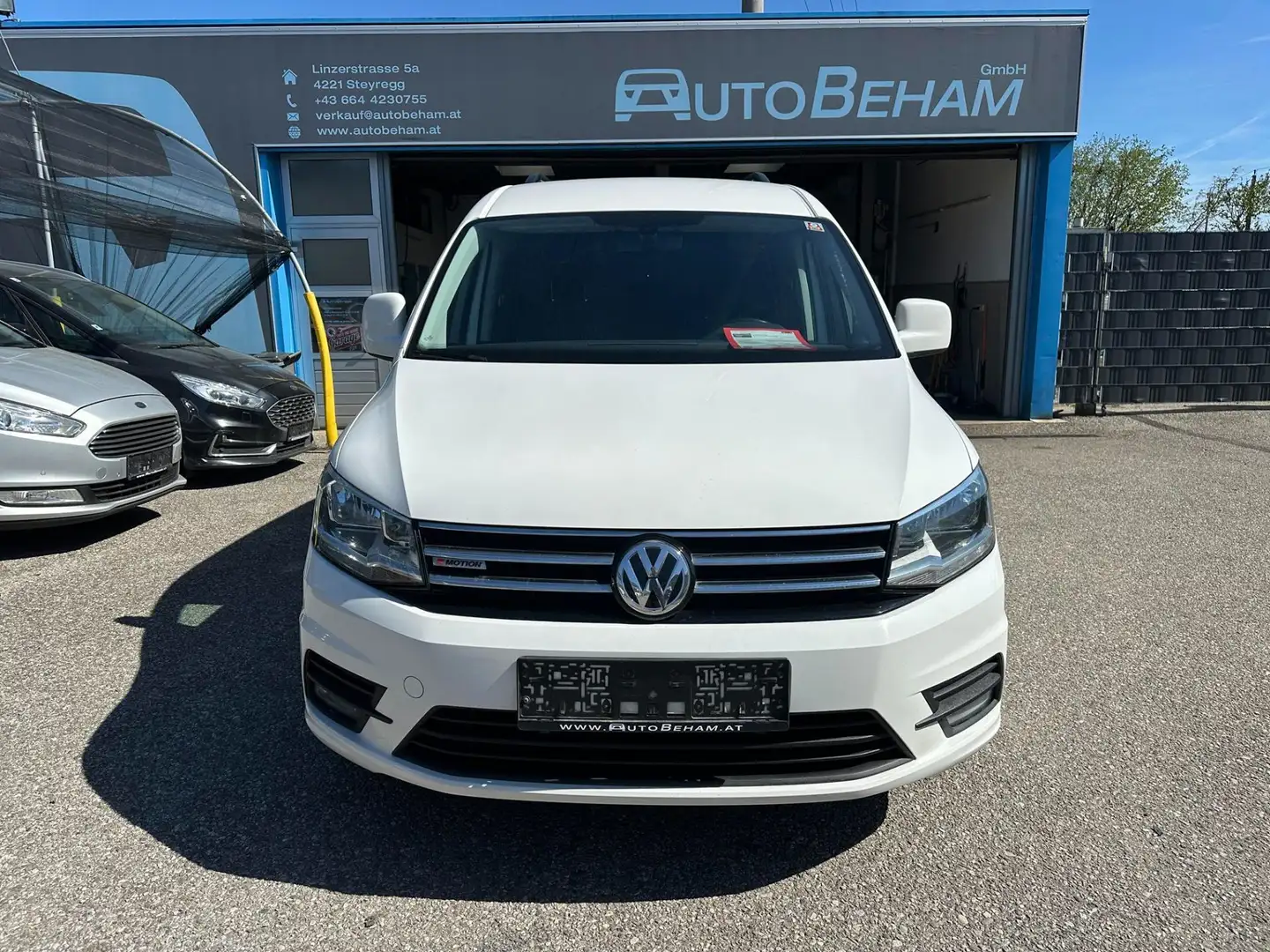 Volkswagen Caddy Kombi Maxi Comfortline 2,0 TDI 4MOTION ACC-AHK Weiß - 2
