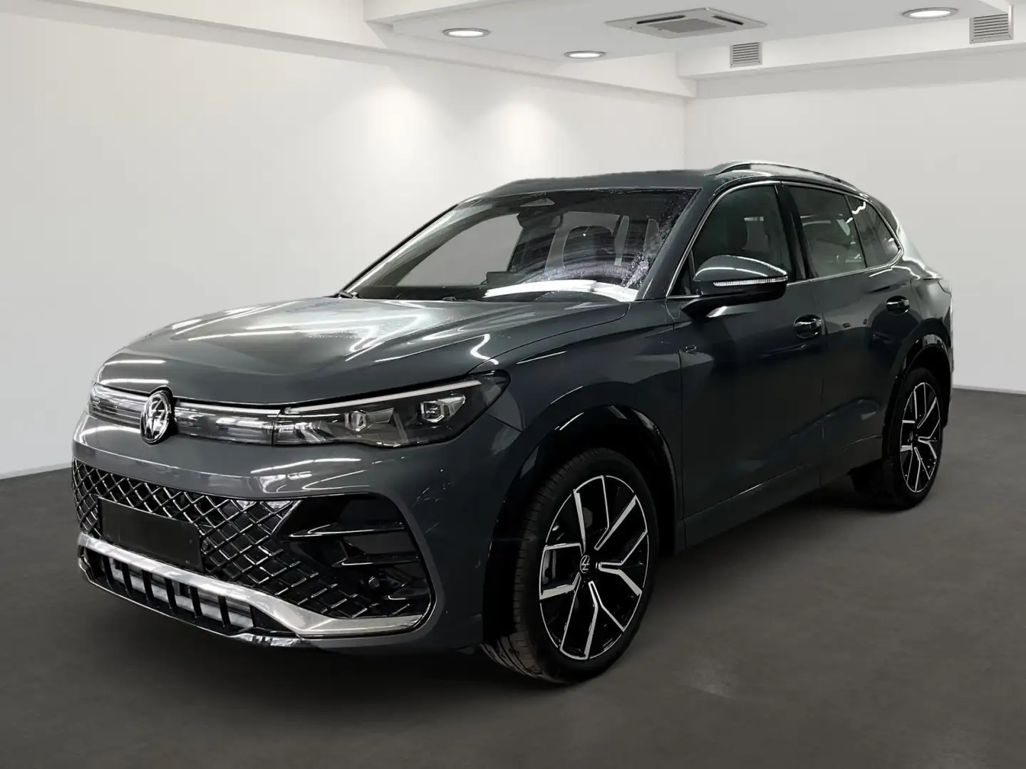 Volkswagen Tiguan 2.0 TDI RLine DSG AHK Navi Leder Grau - 2