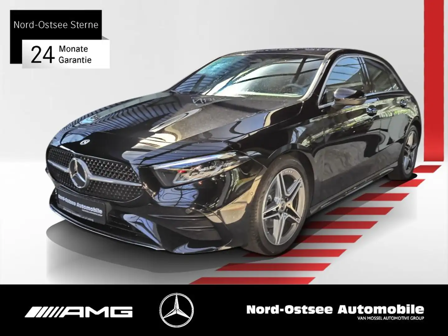 Mercedes-Benz A 200 AMG ADV.+ KEYLESS LED DISTRONIC KAMERA SHZ Black - 1
