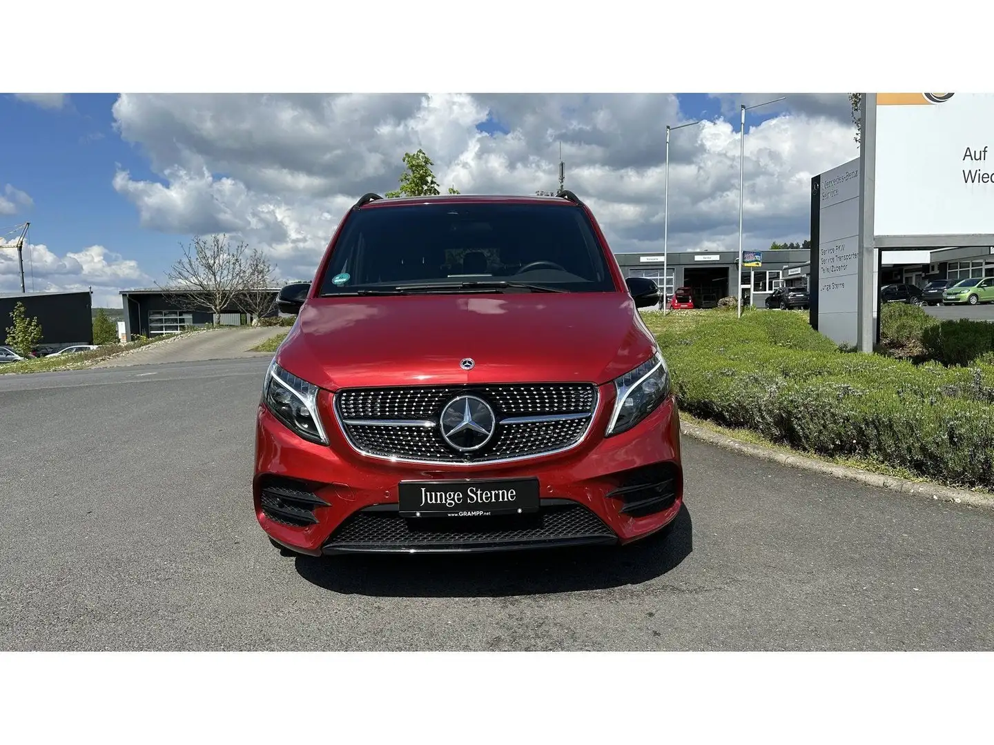 Mercedes-Benz V 300 4matic Avantgarde AMG*Standh.*Panorama*AHK Red - 2