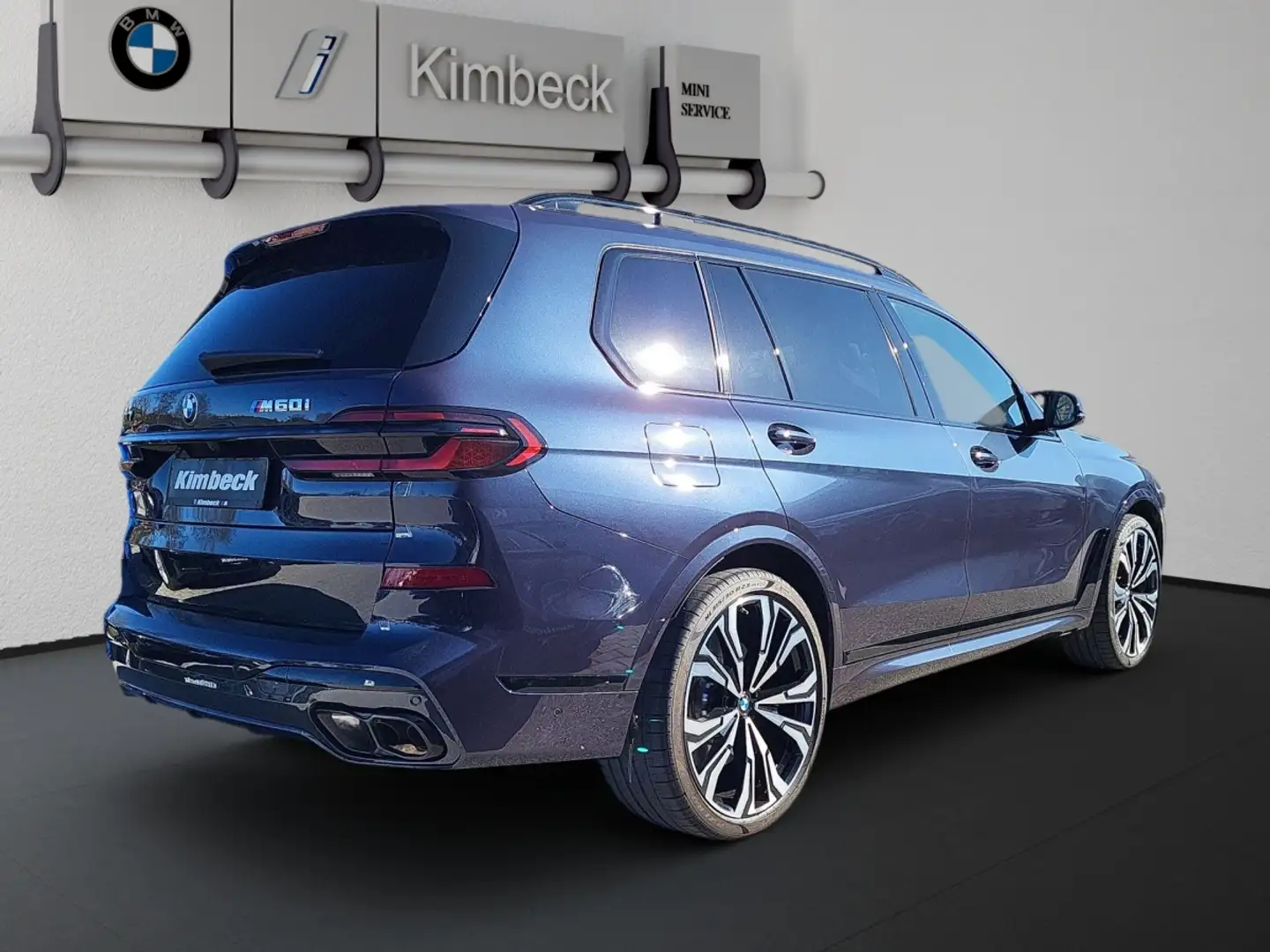BMW X7 M 60i xDrive M SPORT INDIVI MACAOBLAU Massage Blu/Azzurro - 2