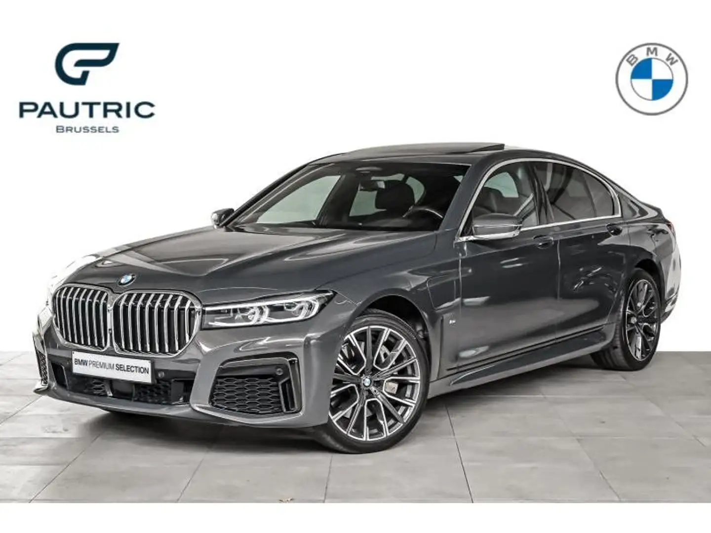 BMW 745 e - 2ans/jaar garantie NEW PRICE €125.859 Grijs - 1