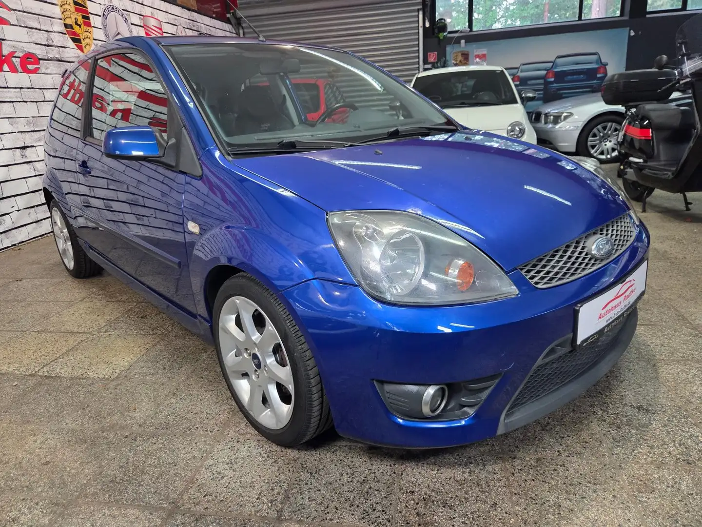Ford Fiesta ST *RECARO Leder*89.000km*Tüv & Service* Albastru - 2
