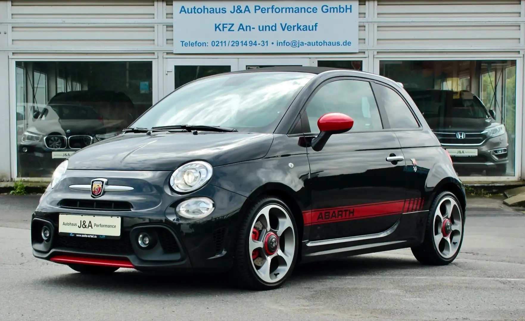 Abarth 595 Turismo /Cabrio/AUTOMATIK/LEDER/NAVI/PDC Negru - 2