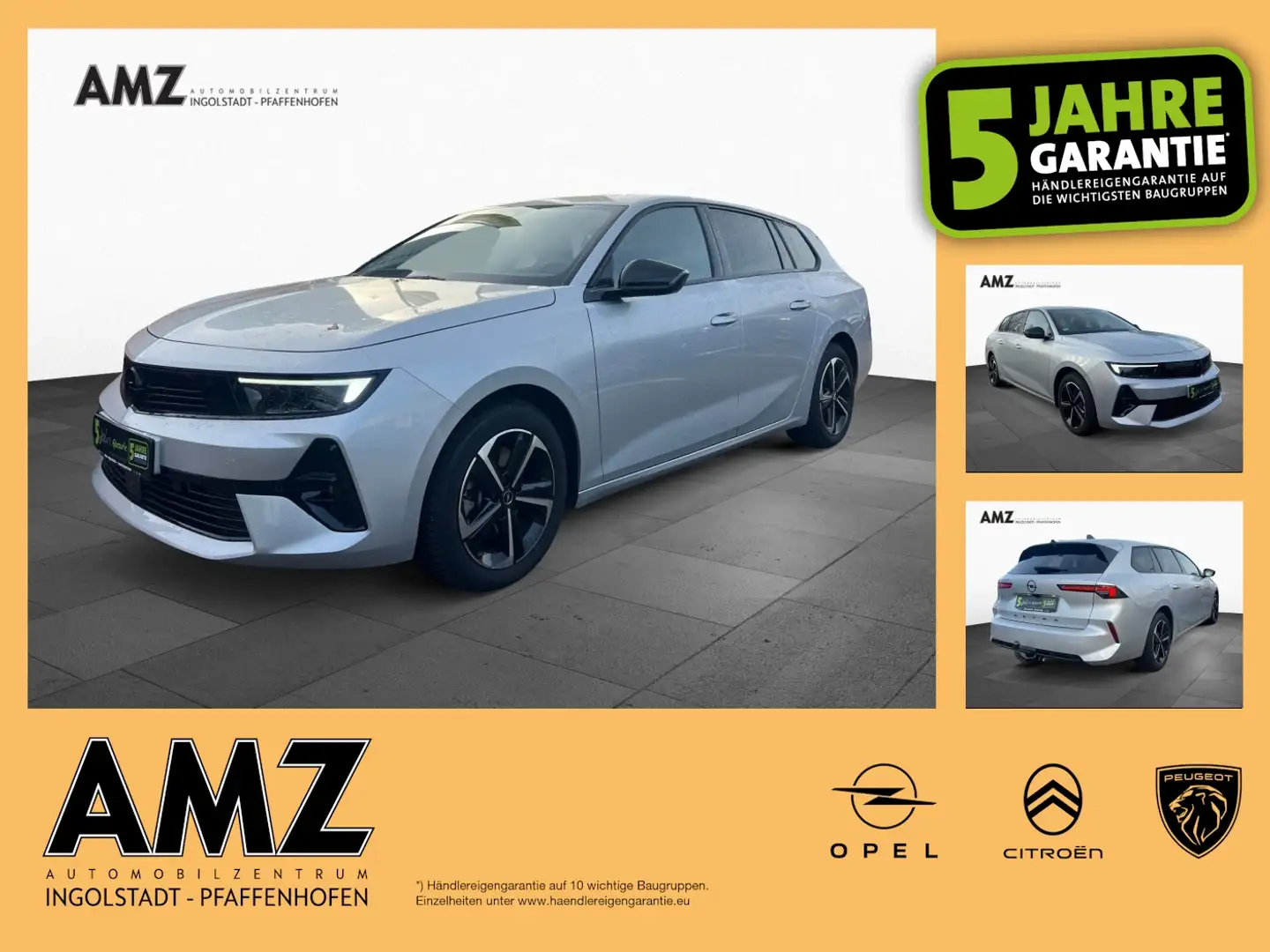 Opel Astra L Sports Tourer 1.2 Turbo GS AHK+LED+Navi Grau - 1