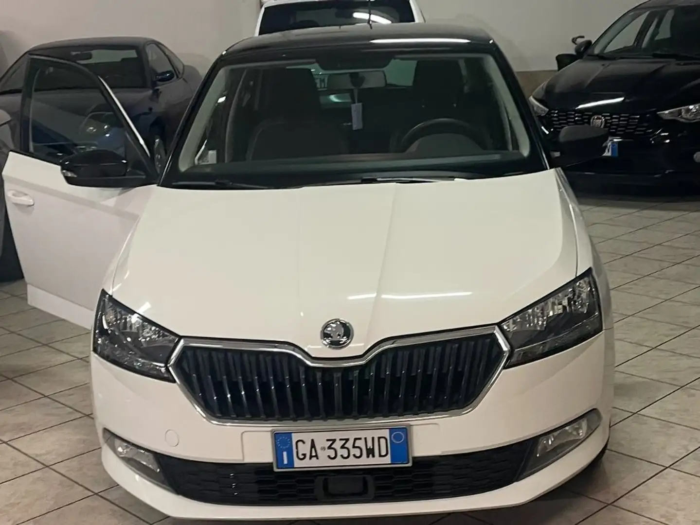 Skoda Fabia Fabia 1.0 tsi Twin Color Nero 95cv telecamera Bianco - 1